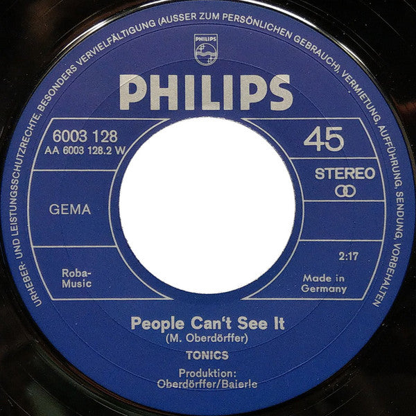 The Tonics : Skinnie Minnie (7", Single)