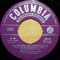 Benny Rock And His Rocking Bennys / Peter Cramer Und Seine Solisten : Mister Rock Und Mister Ragtime (7", EP, Comp, Mono)