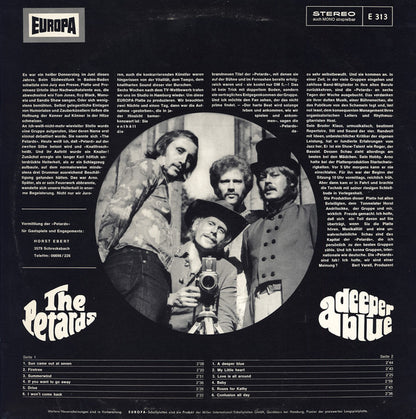 The Petards : A Deeper Blue (LP, Album, RE)