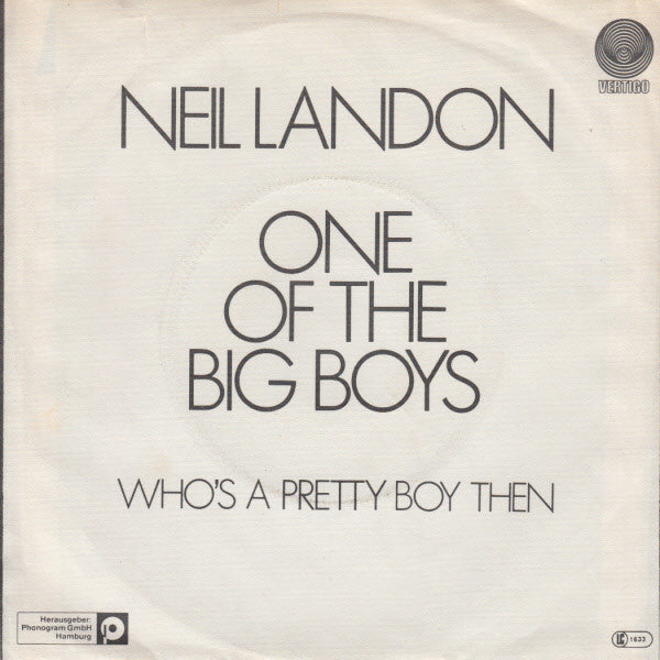 Neil Landon : One Of The Big Boys (7", Single)