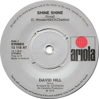 David Hill (8) : Shine Shine (7")