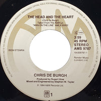 Chris de Burgh : The Head And The Heart (7", Single)