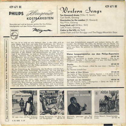 Carl Smith (3), Earl Scruggs, Lefty Frizzell, Ray Price : Western Songs (7", EP, Single)
