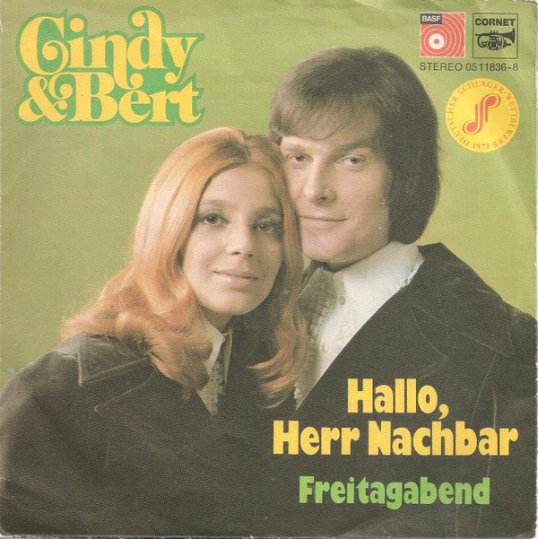 Cindy & Bert : Freitagabend  (7", Single)