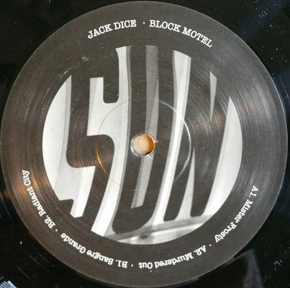 Jack Dice : Block Motel (12", Ltd)