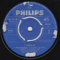 Ansje van Brandenberg En Steye van Brandenberg : Zingen In 't Winkeltje (7", EP, Mono)