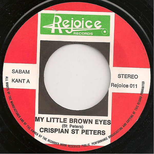 Crispian St. Peters : My Little Brown Eyes / Changes (7", Single)