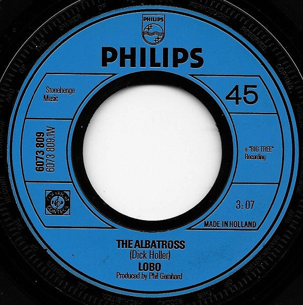 Lobo (3) : The Albatross / We'll Make It Know We Will (7", Single)