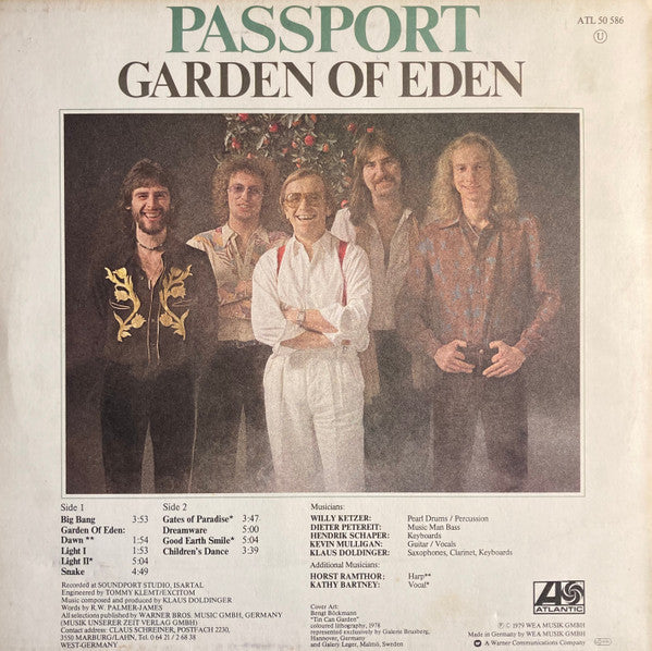 Passport (2) : Garden Of Eden (LP, Album)