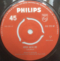 Mahalia Jackson : Abide With Me (7", Single, Mono)