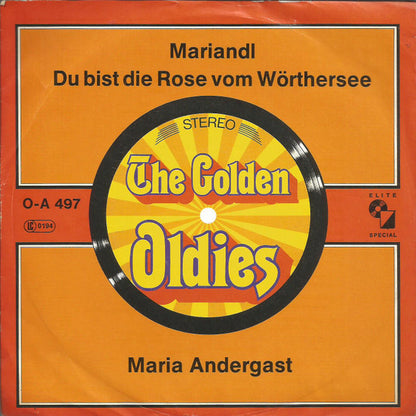 Maria Andergast : Mariandl (7", Single)