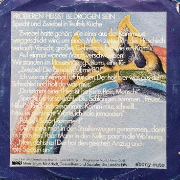 Unknown Artist : Probieren Heisst BeDrogen Sein (7")