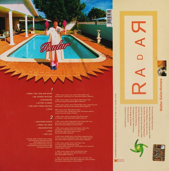 Walter Salas-Humara : Radar (LP, Album)