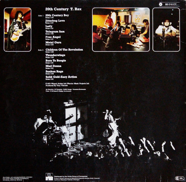 T. Rex : 20th Century (LP, Comp, RP)