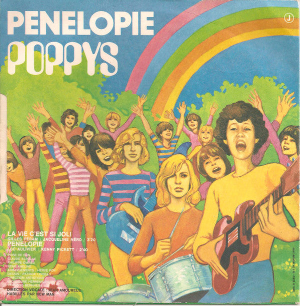 Poppys : La Vie C'est Si Joli (7", Single, Mono, Pap)