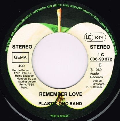 Plastic Ono Band* : Give Peace A Chance (7", Single, RE)