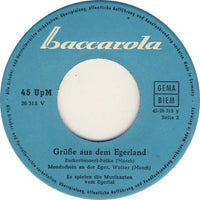 Ernst Mosch Und Seine Original Egerländer Musikanten : Grüße Aus Dem Egerland (7", EP)
