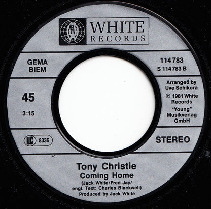 Tony Christie : Sweet September (7", Single)