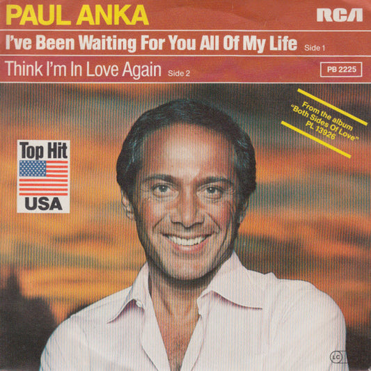 Paul Anka : I've Been Waiting For You All Of My Life (7", Single)