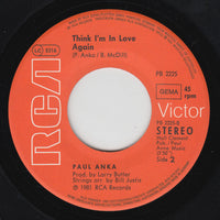 Paul Anka : I've Been Waiting For You All Of My Life (7", Single)
