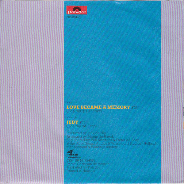 John Hendrikx : Love Become A Memory (7", Single)