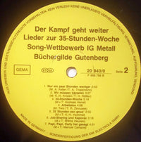 Various : Der Kampf Geht Weiter  (LP, Album)