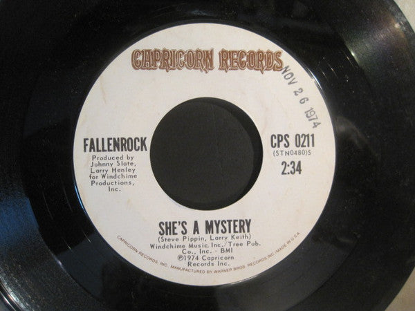 Fallenrock : She's A Mystery (7")