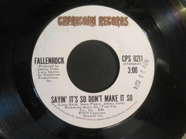 Fallenrock : She's A Mystery (7")