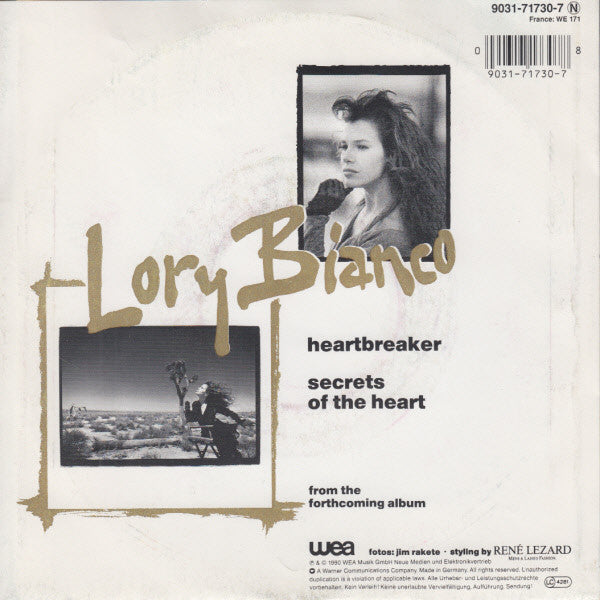 Lory Bianco : Heartbreaker (7", Single)