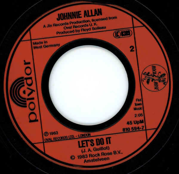 Johnnie Allan : Promised Land (7", Single)