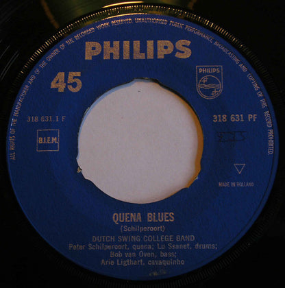 The Dutch Swing College Band : Dutch Swing College Band In South America (7")