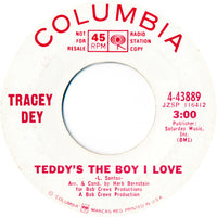 Tracey Dey : Marchin' Home/Teddy's The Boy I Love (7", Single, Promo)