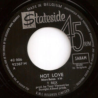 T. Rex : Hot Love (7", Mono)