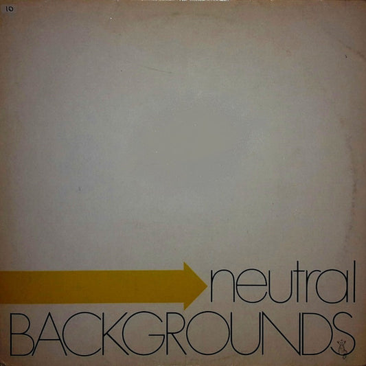 Andreas Köbner / Alexander Cherdron : Neutral Backgrounds  (LP, Album)