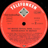 The Beatles Revival Band Frankfurt* : Beatles Songs In Deutsch (LP, Album, Club)