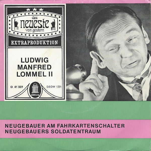 Ludwig Manfred Lommel : Ludwig Manfred Lommel II (7", EP)