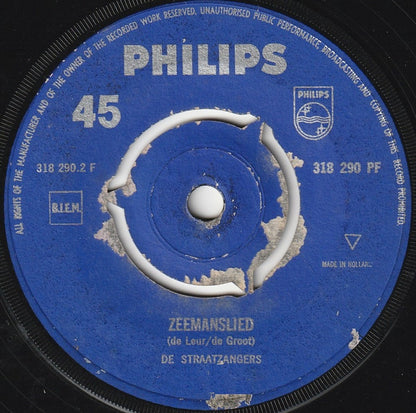 De Straatzangers : Als De Klok Van Arnemuiden (7", Single, Mono)