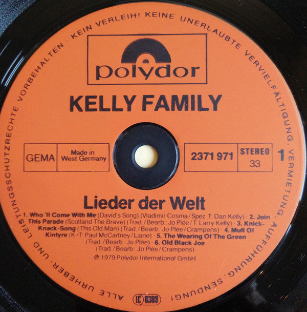 The Kelly Family : Lieder Der Welt (LP, Album)