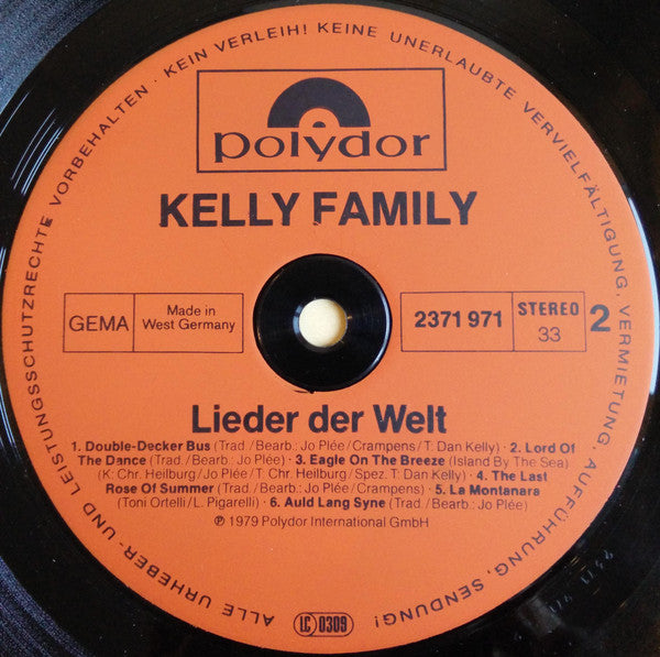 The Kelly Family : Lieder Der Welt (LP, Album)