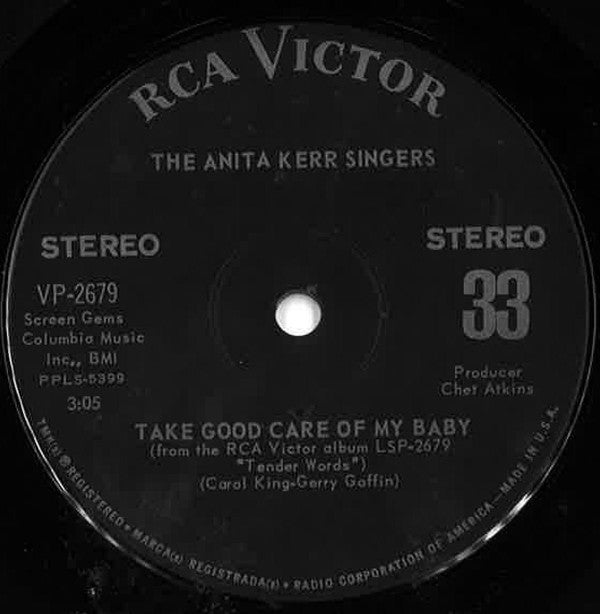 The Anita Kerr Singers : Take Good Care Of My Baby / Joey (7", Single, Jukebox)