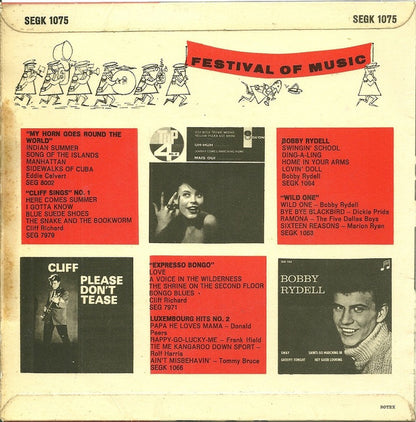 Cliff Richard : Theme For A Dream  (7", EP)