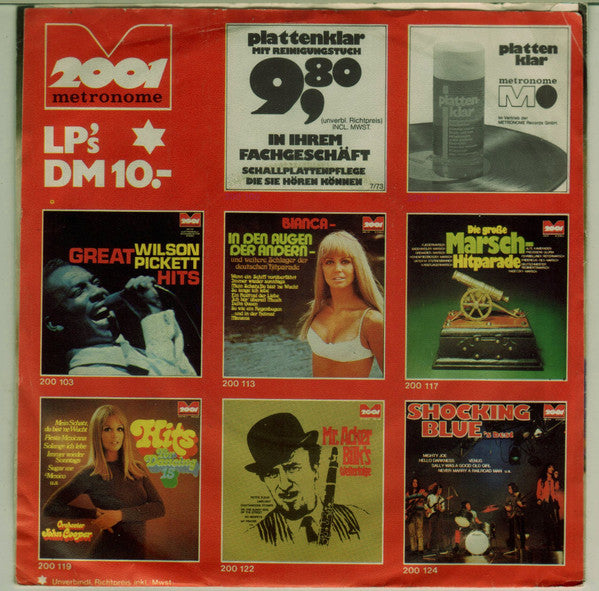 Johanna Von Koczian : Der Lord Von Barmbek / Miss Henderson (7", Single)