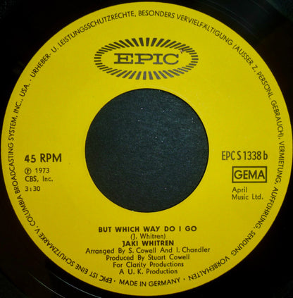 Jaki Whitren : Give Her The Day (7", Single, Promo)