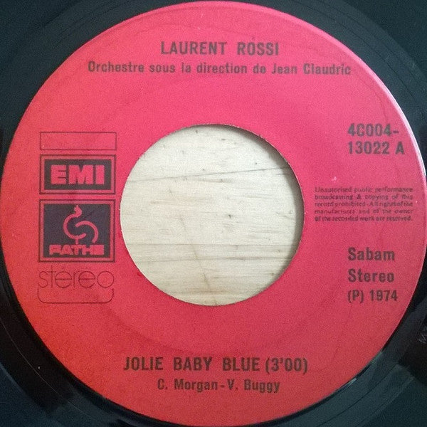 Laurent Rossi : Jolie Baby Blue (7", Single)