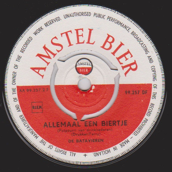 De Batavieren : Amsterdam, Mijn Amstelstad (7")