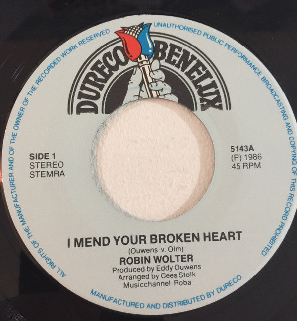 Robin Wolter : I Mend Your Broken Heart (7", Single)