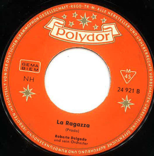 Roberto Delgado : Little Girl Of Mexico (7", Single, Mono)