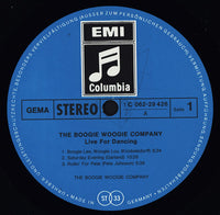 The Boogie Woogie Company : Live For Dancing (LP)