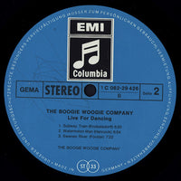 The Boogie Woogie Company : Live For Dancing (LP)