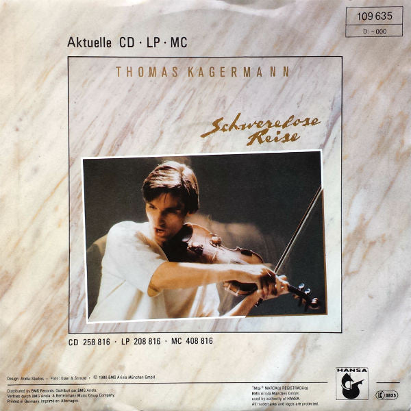 Thomas Kagermann : Rosse Und Reiter / Leuchtende Pyramiden (7", Single, Promo)